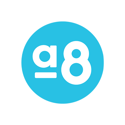 Activ8 blue circle logo