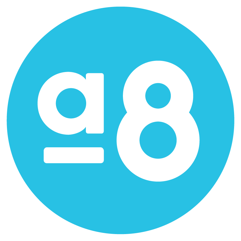 Activ8 Circle Blue Logo